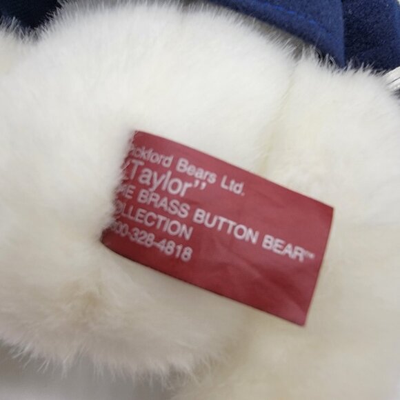 Brass Button Bear Collection Taylor Sailor Handcrafted Fully Jointed Tags Vtg - Picture 6 of 7